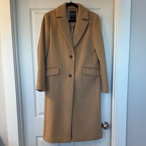 GAP Women's Camel Trench Coat